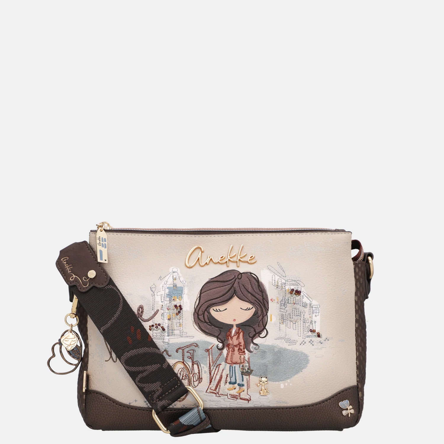 Anekke Tulip crossbody 3vaks multi